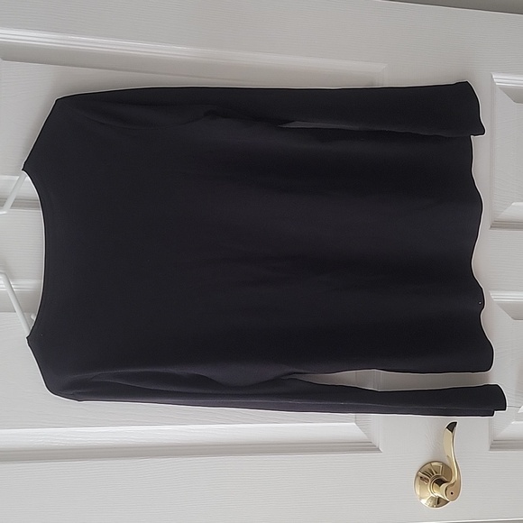 Talbots Prima Cotton Longsleeve Tee Size L - Picture 4 of 5